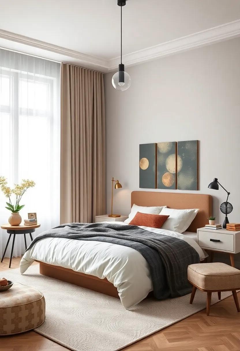Embracing Eclecticism: Infusing Modern Touches into Your Bedroom Sanctuary