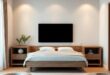 Embrace Tranquility: Designing Rustic Bedroom TV Units for Cozy Retreats