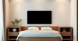 Embrace Tranquility: Designing Rustic Bedroom TV Units for Cozy Retreats