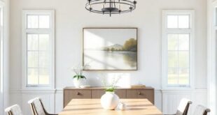 Inviting Farmhouse Dining Room Designs: Combining Rustic Charm and Modern Comfort