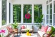 Vibrant Inspirations: Bright Summer Decor Ideas for Your Screened Porch Retreat