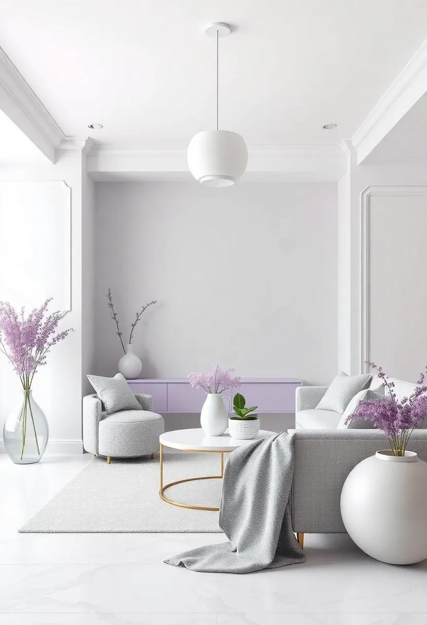 Embrace Elegance: Transform Your Space with Luxury Lavender and Gray Decor