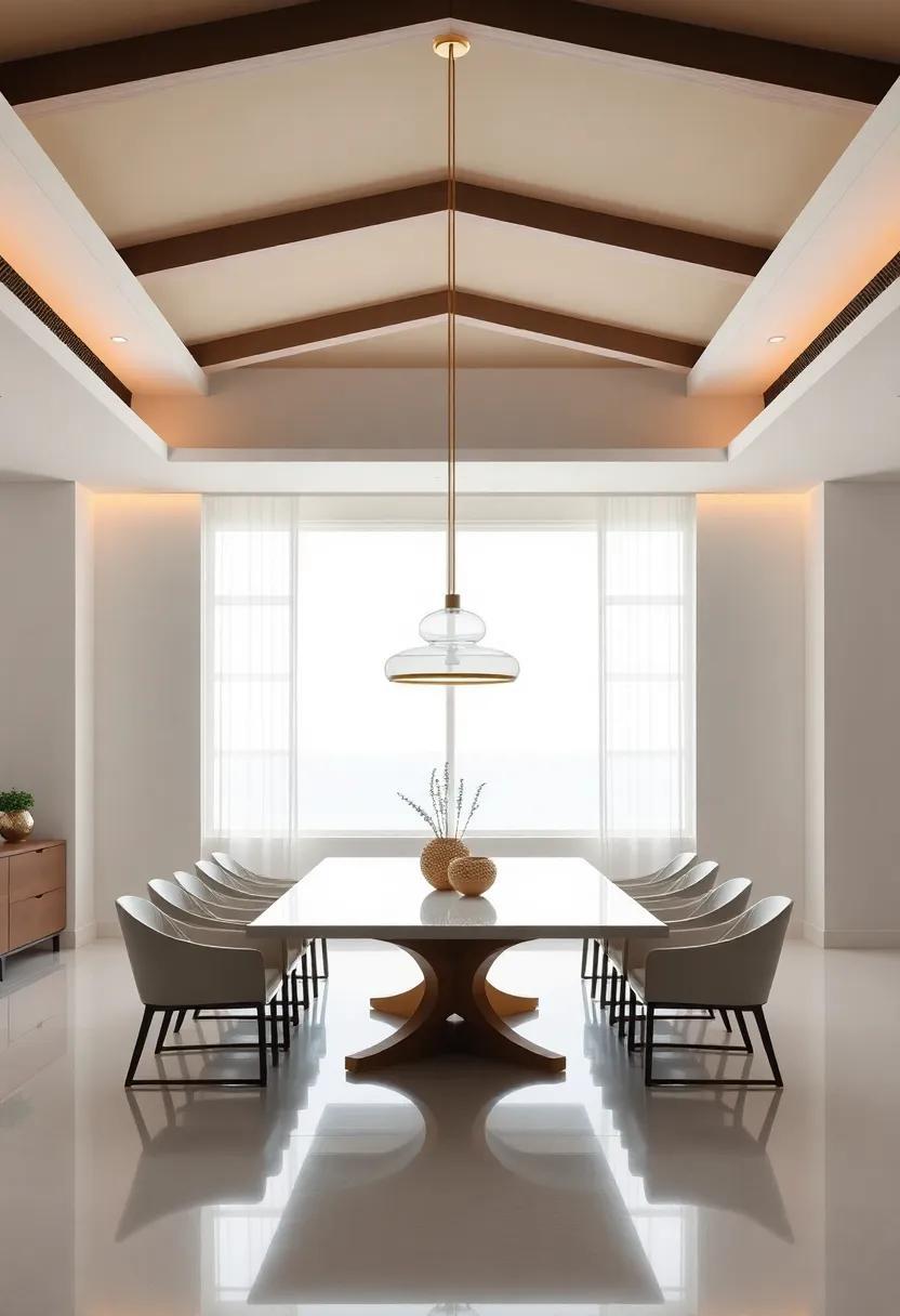 Elevate Your Space: The Art of Statement Lighting in Grand Dining Rooms