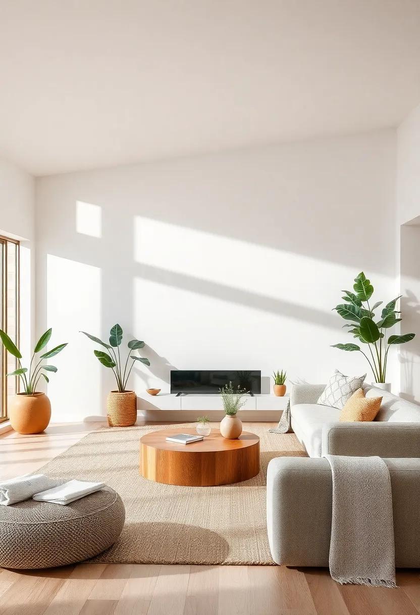 Embrace Nature: Creative Ideas for a Tranquil Earthy Living Room Retreat