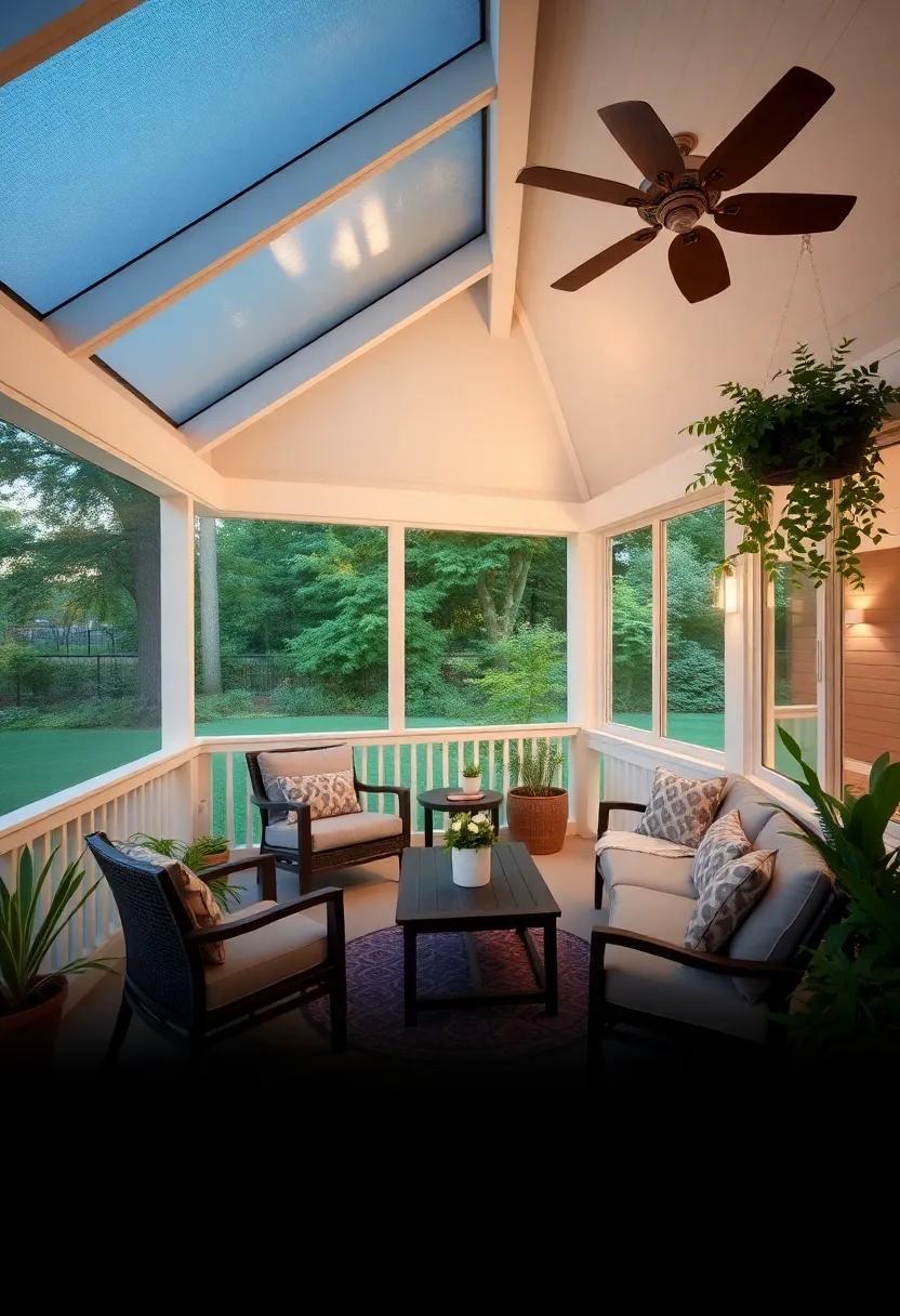 Charming Simplicity: Creative Screened Porch Designs for Every Backyard