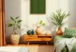 Embracing Nature: Transform Your Space with Olive Green and Brown Earthy Decor