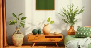 Embracing Nature: Transform Your Space with Olive Green and Brown Earthy Decor