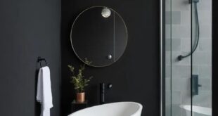 Transforming Small Bathrooms: Embracing Dark Walls for Style and Depth
