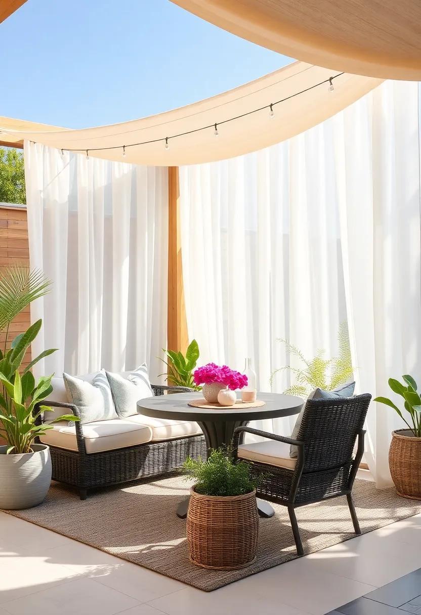 27 Stylish Patio Decor Ideas Featuring Outdoor Curtains for Your Perfect Oasis