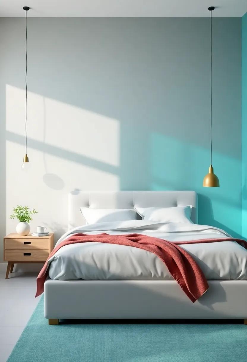 Transform Your Sanctuary: Inspiring Bedroom Color Combinations Featuring Turquoise