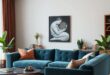 25 Inspiring Ideas for an Eclectic Living Room with Luxurious Velvet Sofas