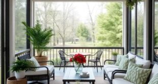 Transform Your Screened Porch: The Ultimate Space for Stylish Guest Entertaining