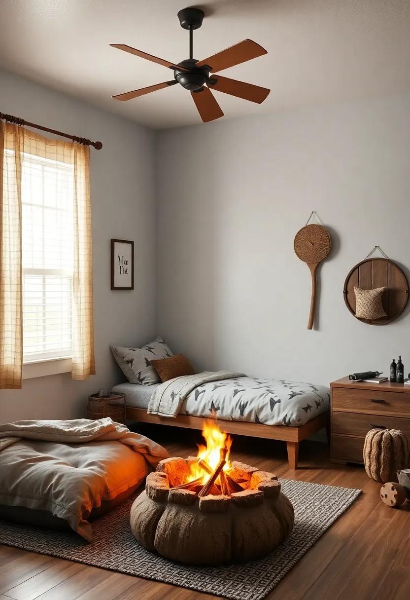Choosing Lighting Fixtures ⁤That Evoke a Campfire Glow