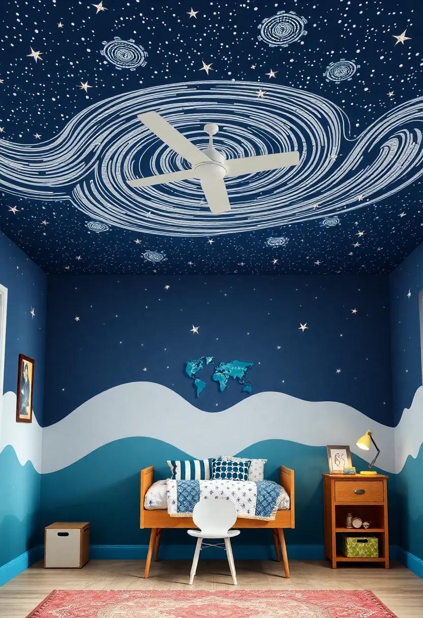 Crafting a Playful⁣ Ceiling with ⁤Starry Night Inspirations