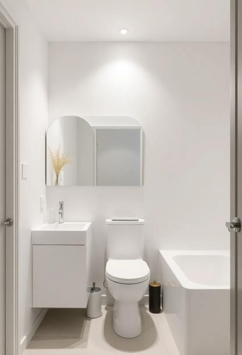 Embrace‌ Minimalism with a Clean and Functional Bathroom Design