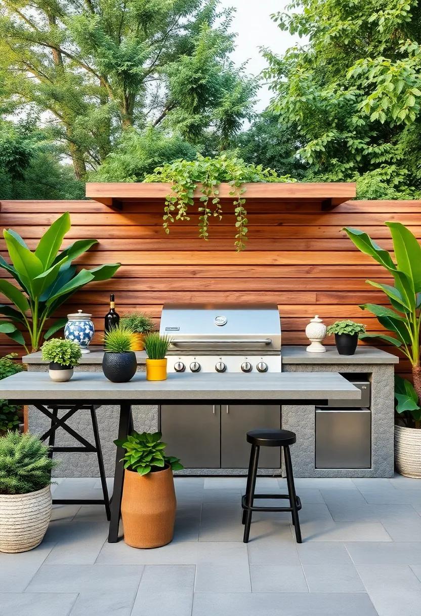 Incorporating Nature: Beautiful Plantings⁢ to Enhance ​Your BBQ Space