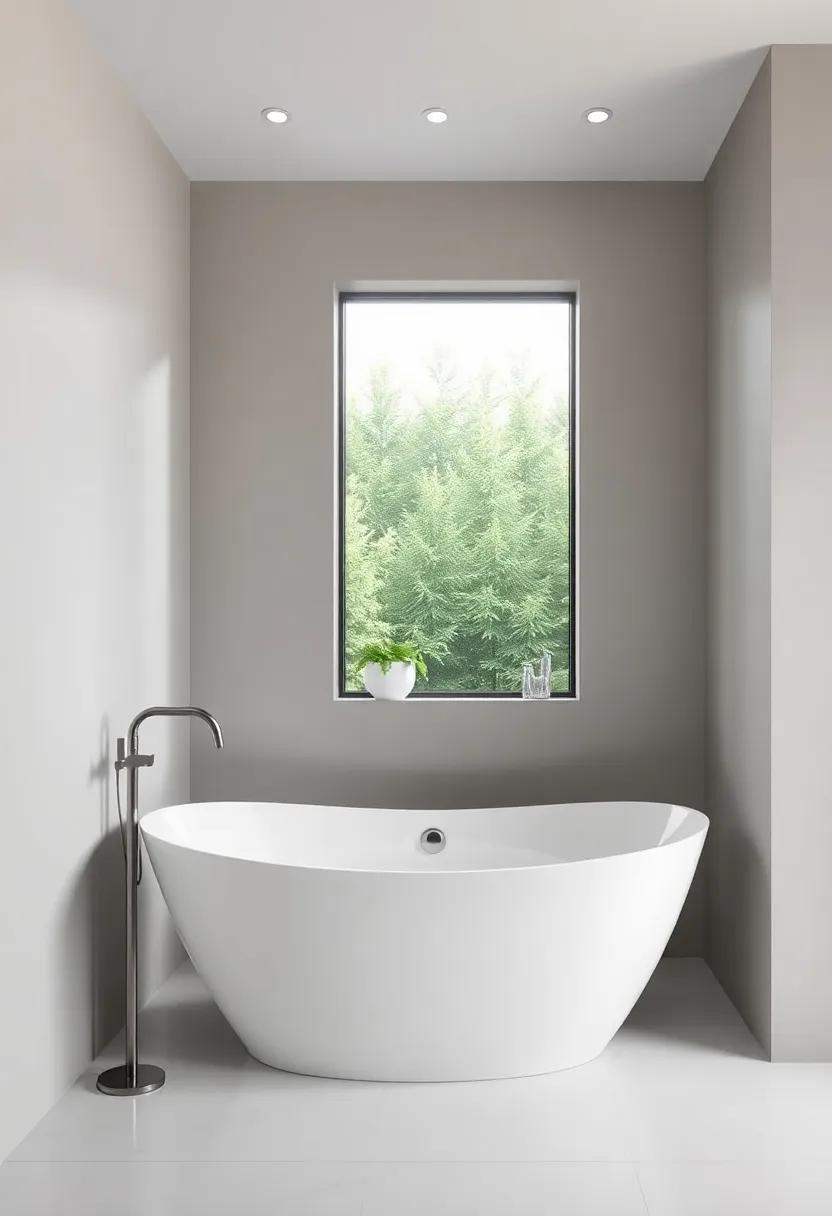 Elevate Your Space with Unique Freestanding Tubs in‌ Minimalist Bathrooms