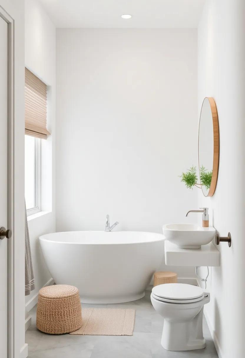 Crafting a Cozy Bathroom Nook ​with Strategic Layouts