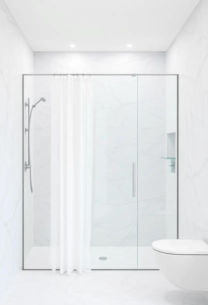 Selecting⁤ the Perfect Shower ⁢Curtain or Glass‌ Partition