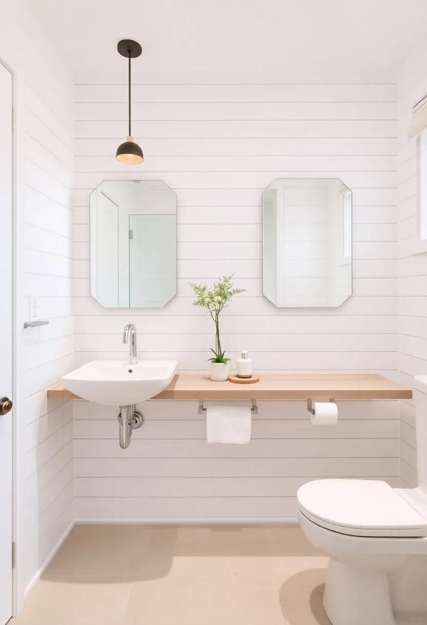 Seamless Integration: Pairing Shiplap with Modern Fixtures for a Cohesive Look