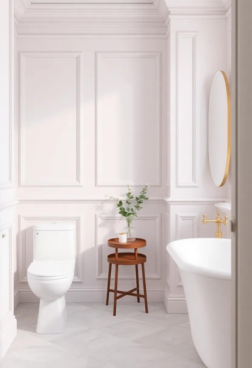 Classic Panel Molding: Adding Timeless ‌Detail to modern⁣ Bathroom Designs