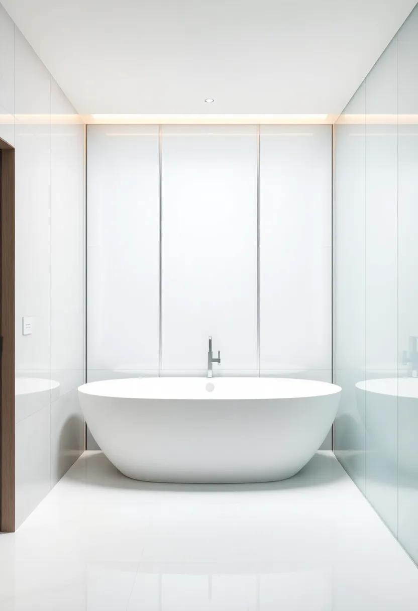 Contemporary Glass ​Panels: defining Space through Clarity and Light