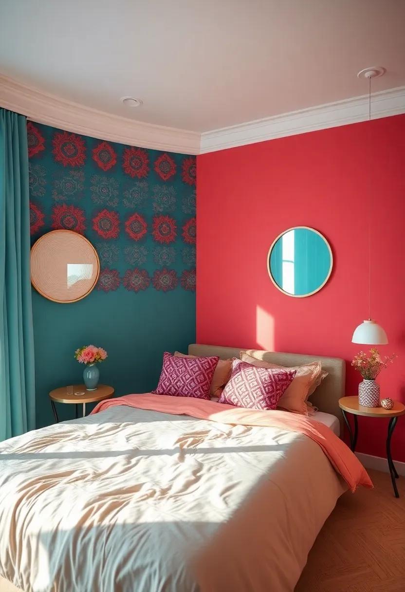 Celebrate Artistic Expression Through Turquoise and Multicolored Patterns