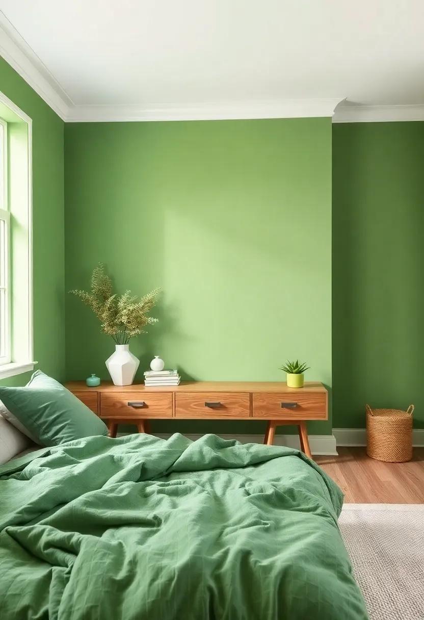 inviting the Outdoors In with‌ Lush Green Color Palettes