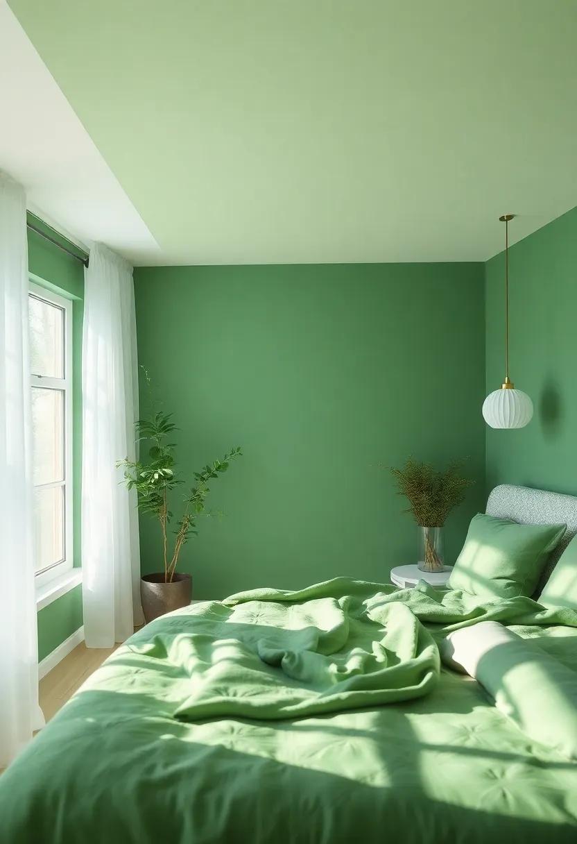 The Beauty of‌ Nature-Inspired ‌Green Tones for Serenity and Peace