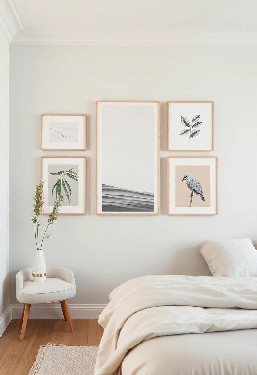 Artwork in ‌Pastels: Curating a Gallery Wall that Inspires Calm