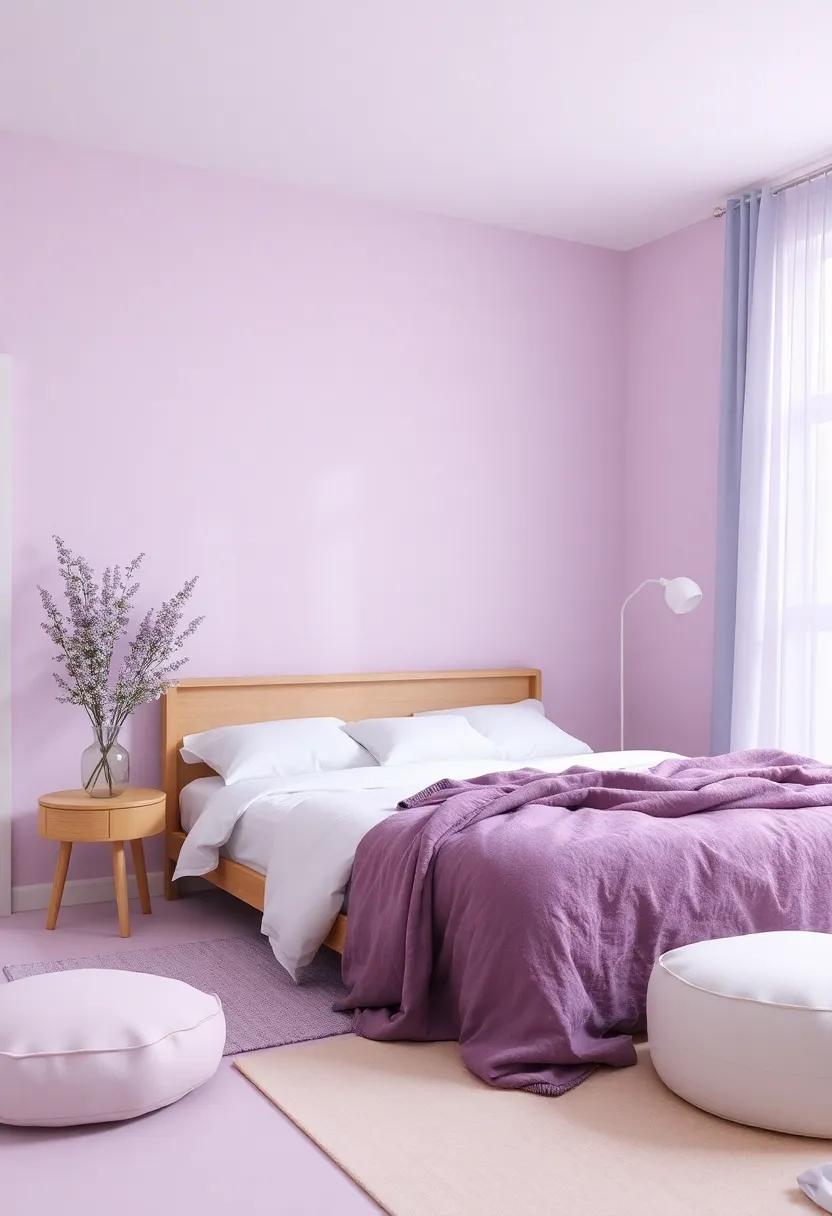 Lavender Dreams: A Soothing Palette for ⁤a restful Oasis