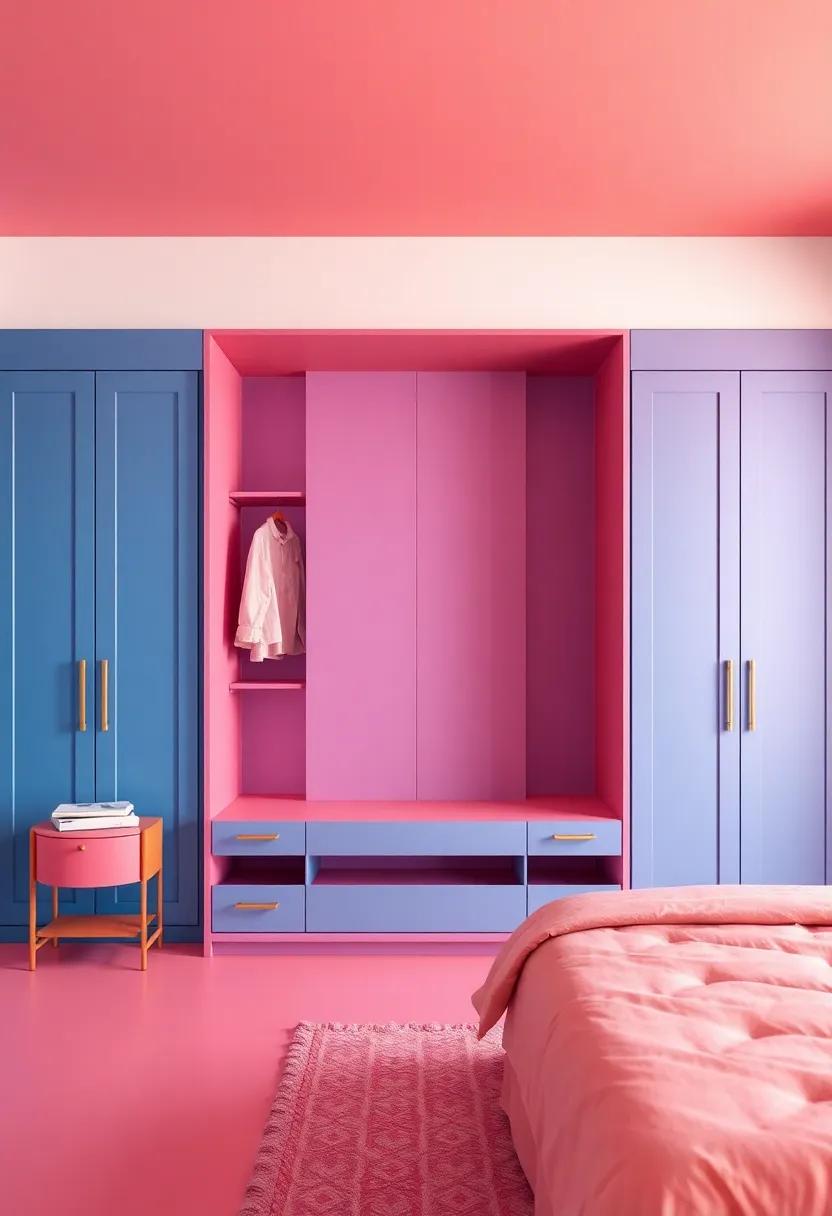 Transforming Your​ Bedroom With ‌Custom ⁣Wardrobes in Vibrant Colors