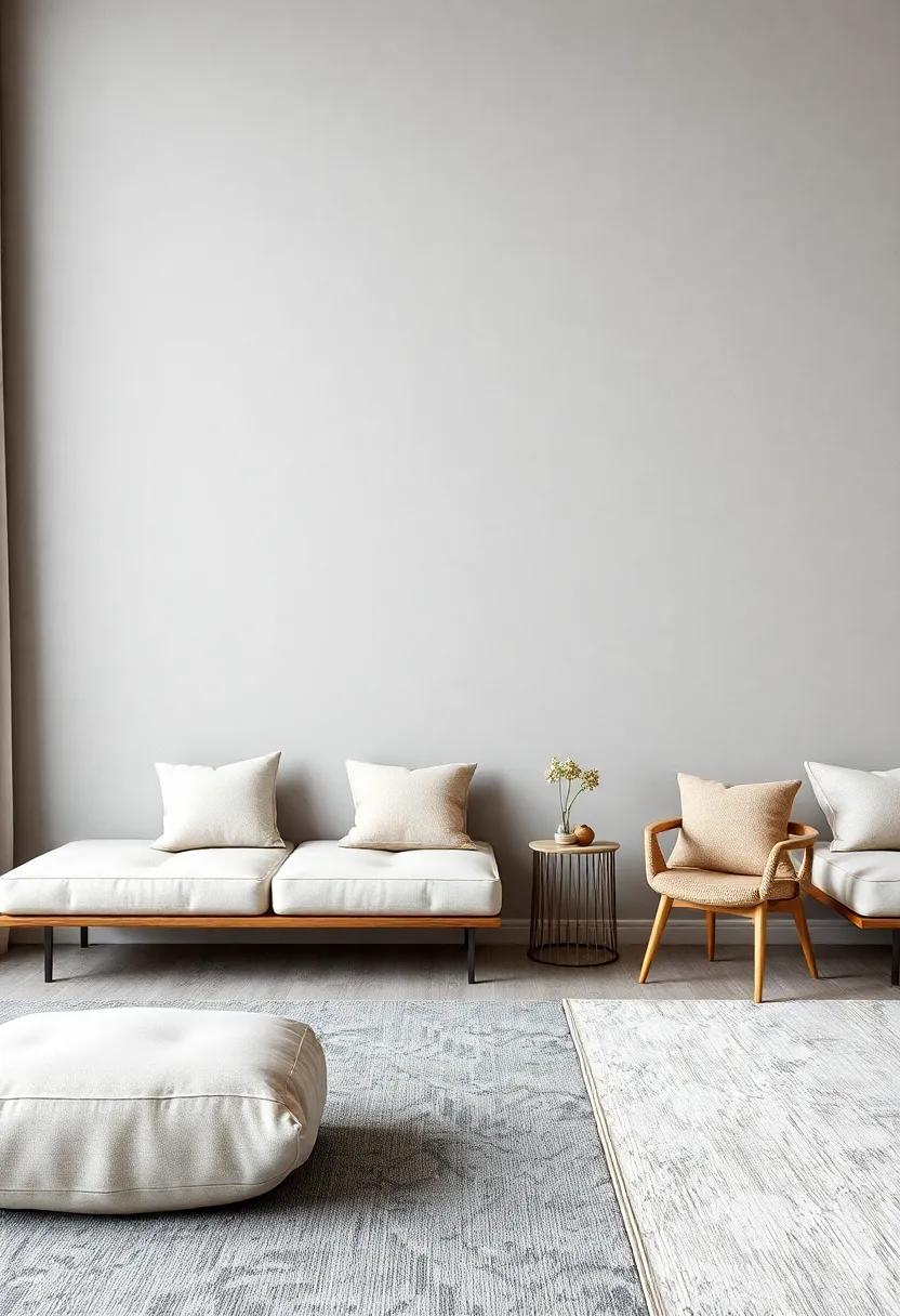 textures That speak: Integrating Fabrics and Finishes in Neutral Grays