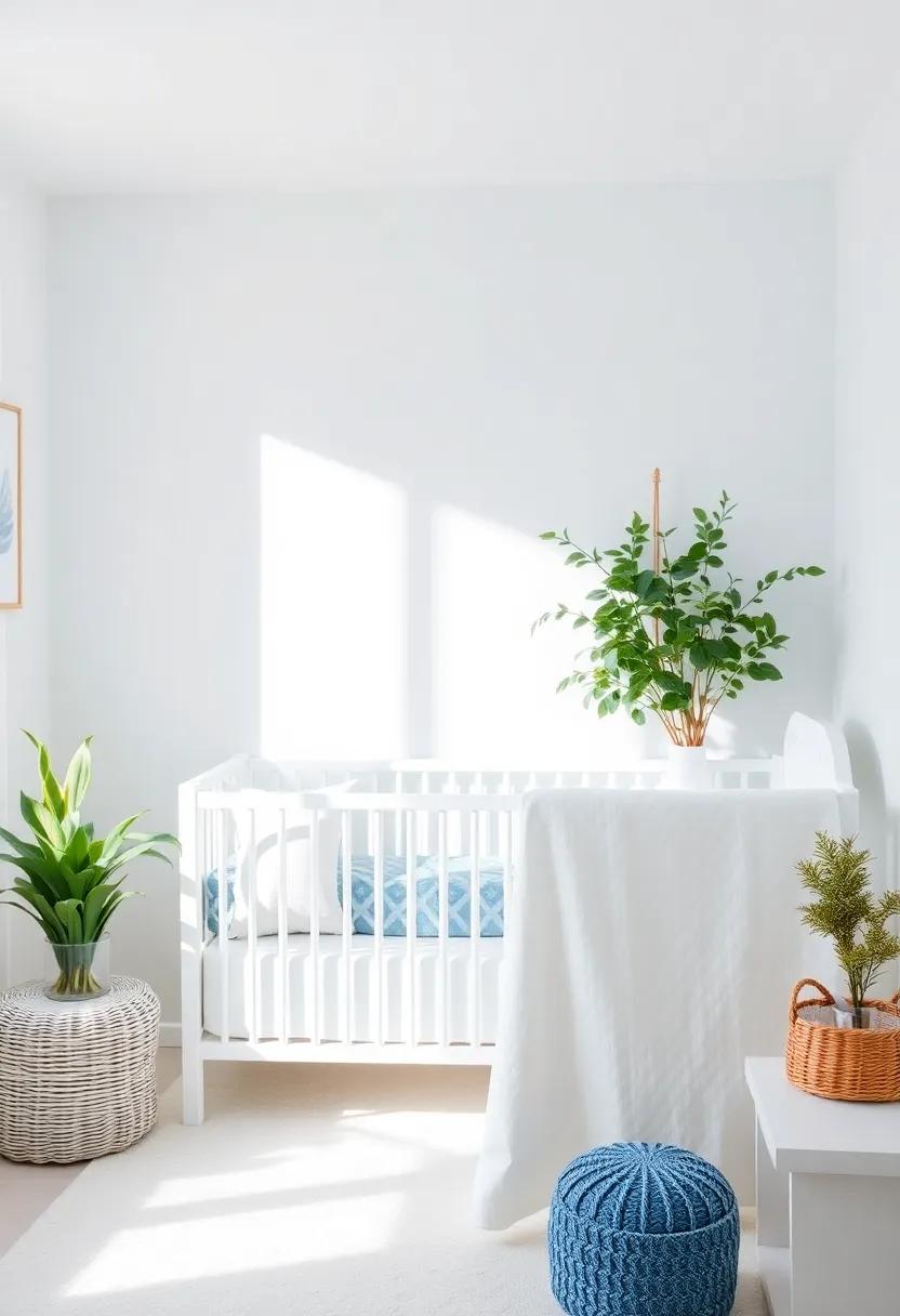 Delicate Touches: Incorporating Nature With ⁤Greenery and⁤ White Décor