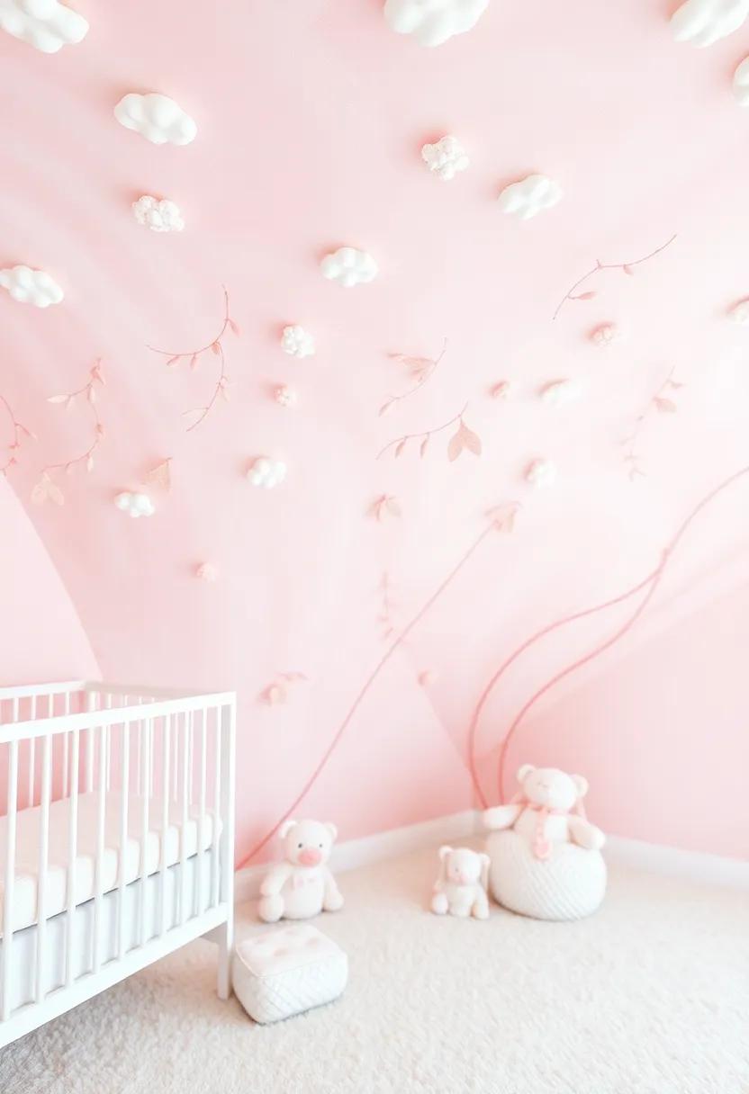 Whimsical ‌Ceiling textures⁢ that Transform the Nursery Atmosphere