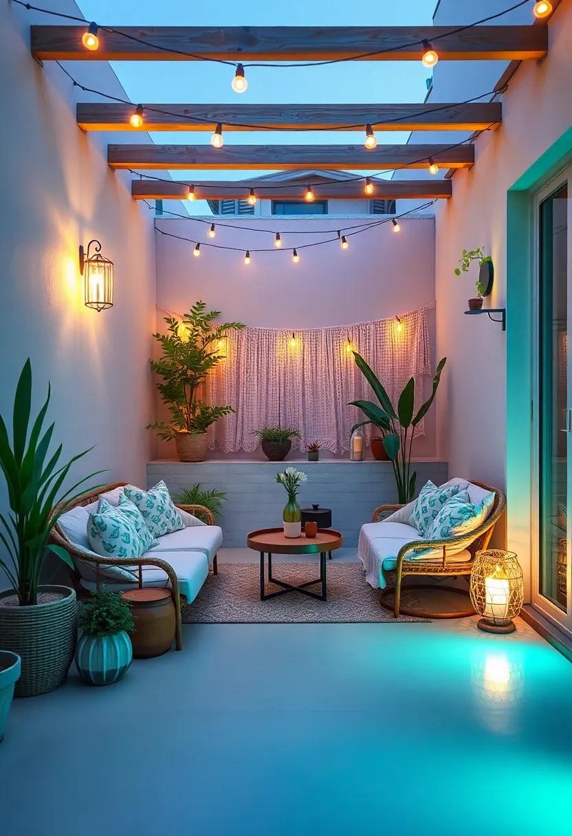 Using Ambient Lighting to set the Mood for Evening gatherings