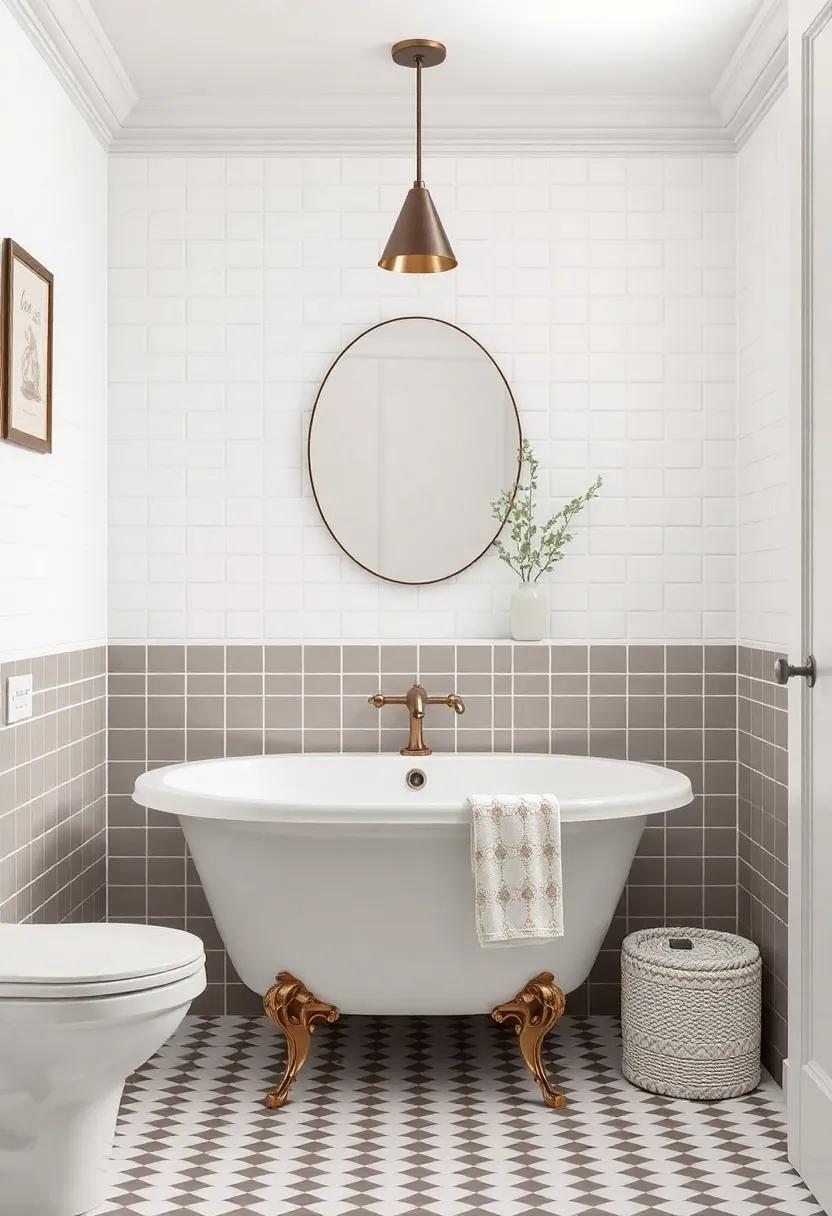 Heritage-Inspired Tiling: Timeless tiles that add character, whether in a bold color or classic white