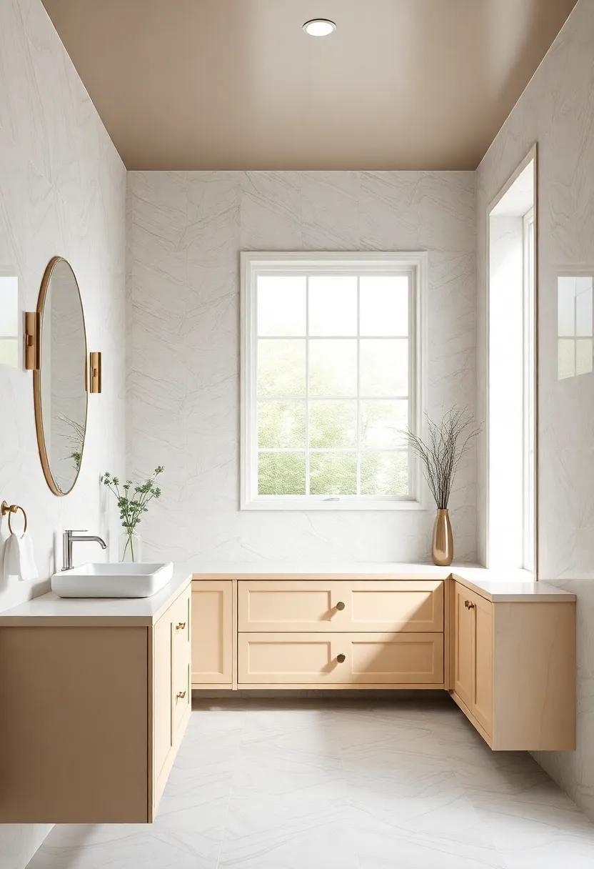 Sculptural Vanities: ⁣Merging Traditional ⁢Craftsmanship ⁢with Modern Lines