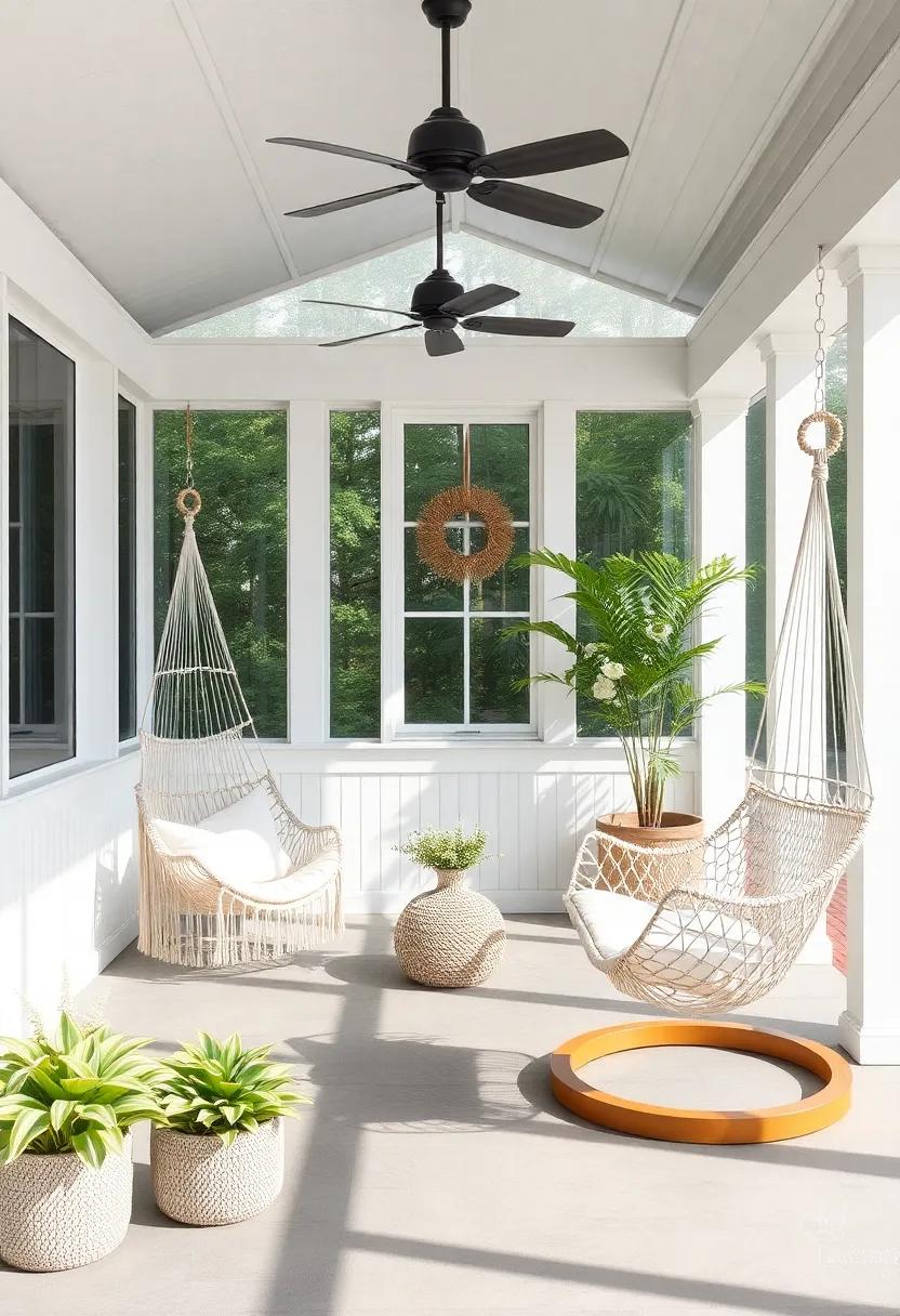 Craft an ⁢outdoor Oasis with Stylish ⁣Hammocks and Swing Chairs