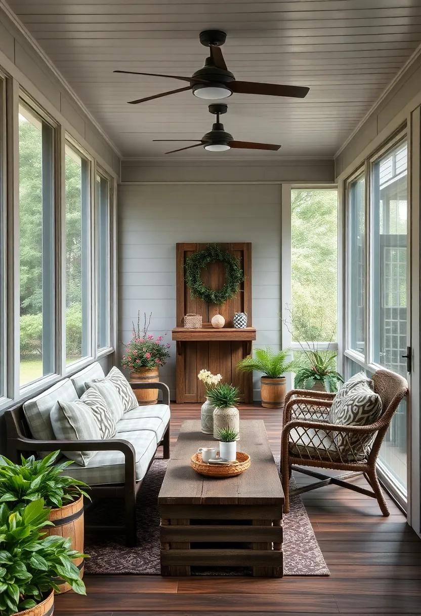 Design a Rustic Charm with Repurposed Materials ​and Vintage ‌Accents