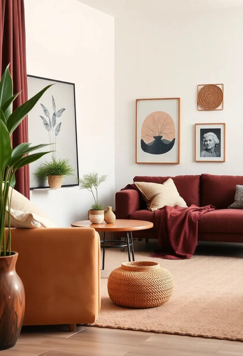Engage your senses ​by​ incorporating ⁤tactile materials like velvet‌ fabrics, woven‍ baskets, and ‌hand-carved objects into the decor