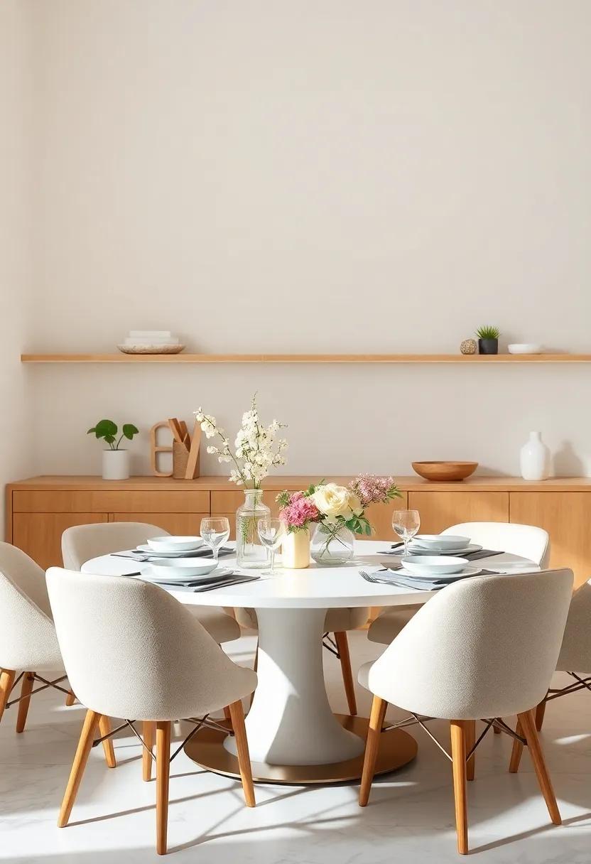 Charming Centerpieces: Elevating your Dining Table Design