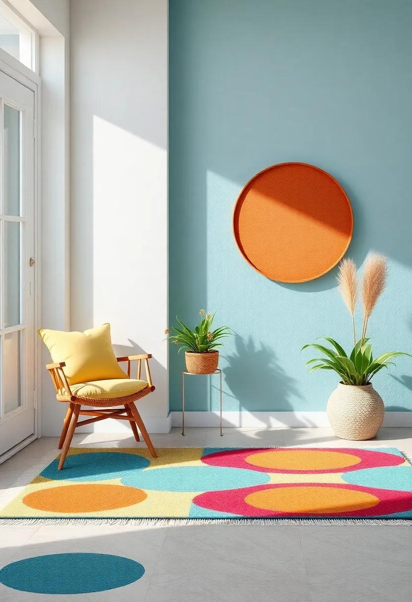 Colorful Outdoor⁣ Rugs: Transition your outdoor space with a ⁣colorful area rug that blends durability with a chic ⁣decorative touch