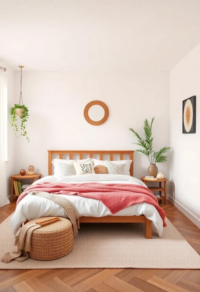 Infusing⁤ Scandinavian Minimalism with Bohemian Flair for a Harmonious Bedroom Retreat