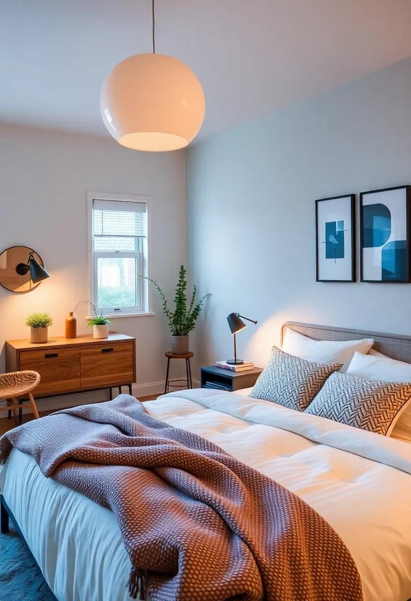 Layering Lighting Strategies to Create ⁢Warmth⁣ and Ambiance‌ in Eclectic‌ Bedroom Designs