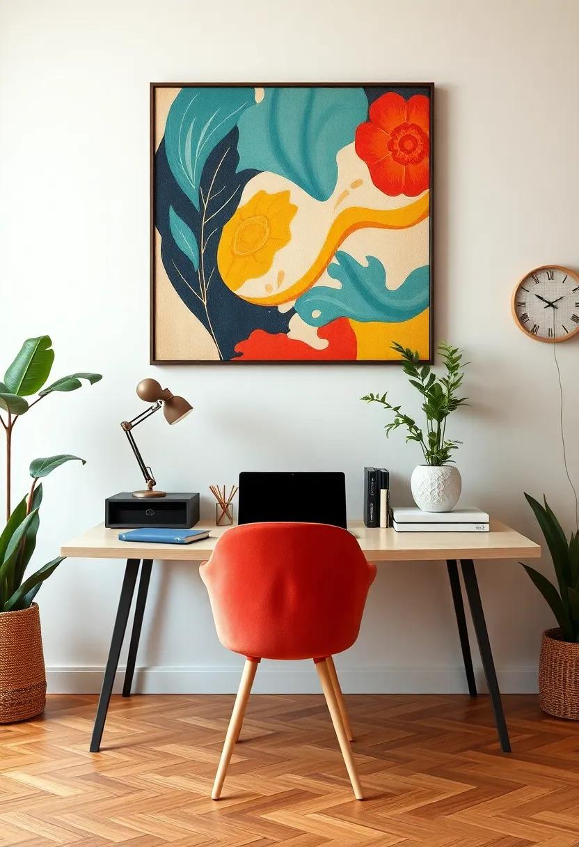 Home Office Harmony: Boosting Creativity with inspiring Art Prints