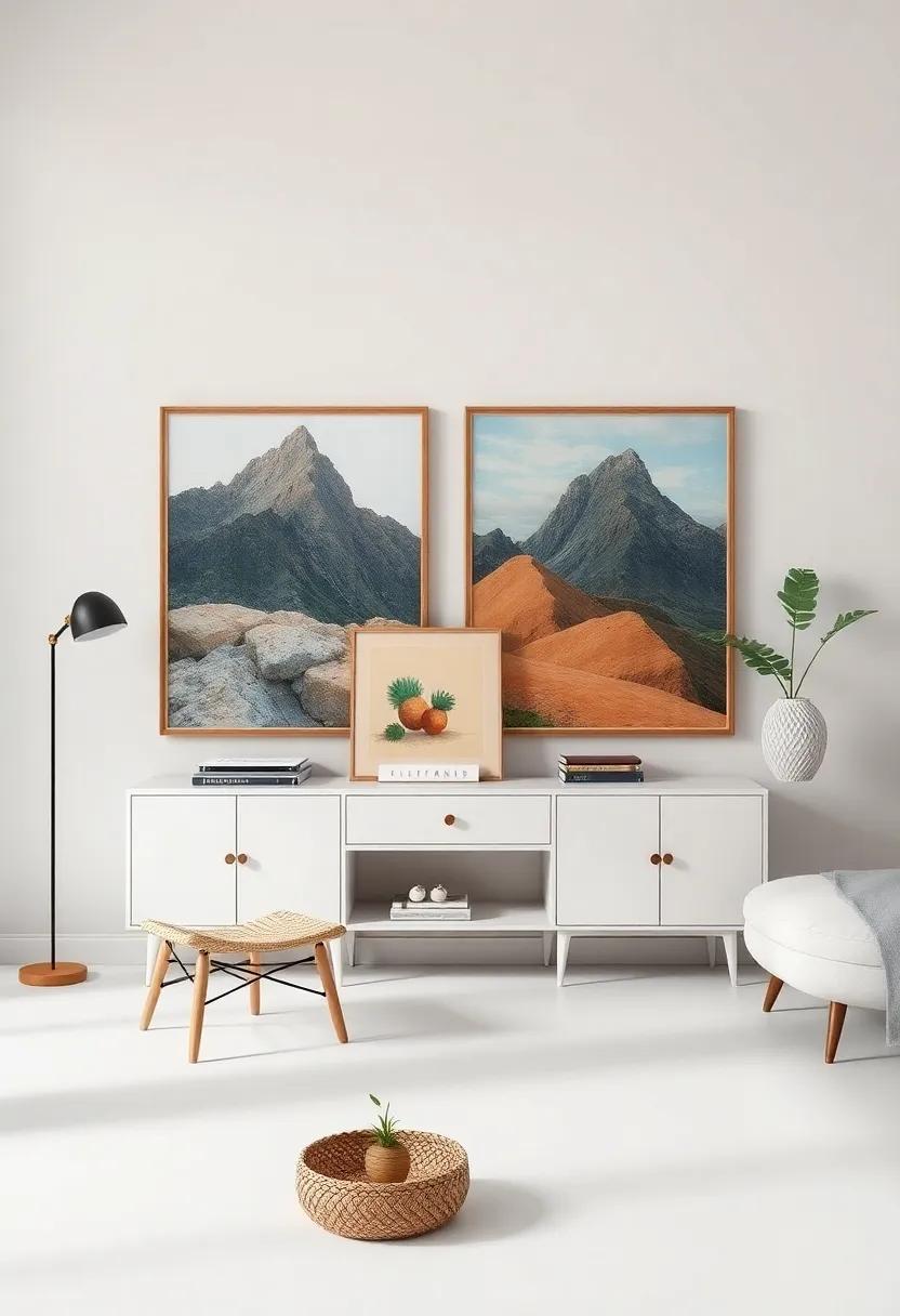 Atmospheric Spaces: Using Prints to Set the Mood ​in‍ Each room