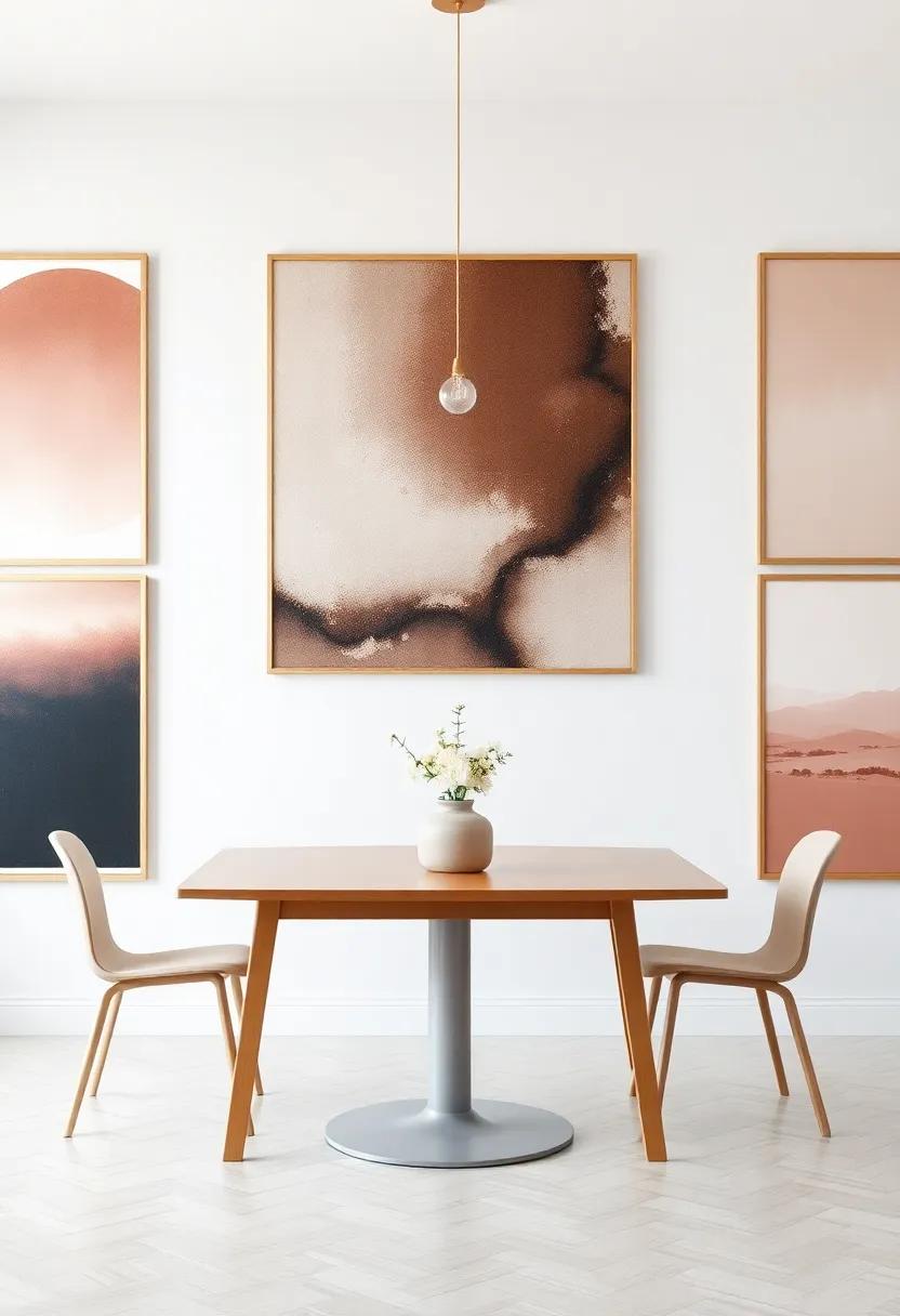 Monochromatic Color Hues: Choose‍ a series of artwork in varying shades of ⁤one color ⁢for a cohesive and soothing effect on your walls