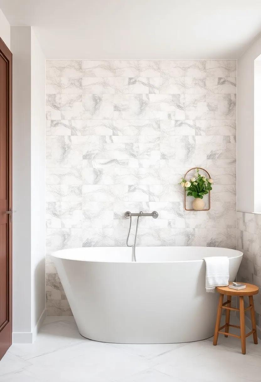 Creating a Spa-Like Atmosphere with Soft Pastel Farmhouse Tiles
