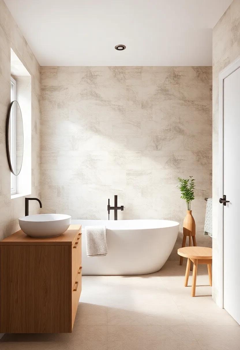 Incorporating‌ Natural Stone Tiles for ⁢an Organic Farmhouse Vibe